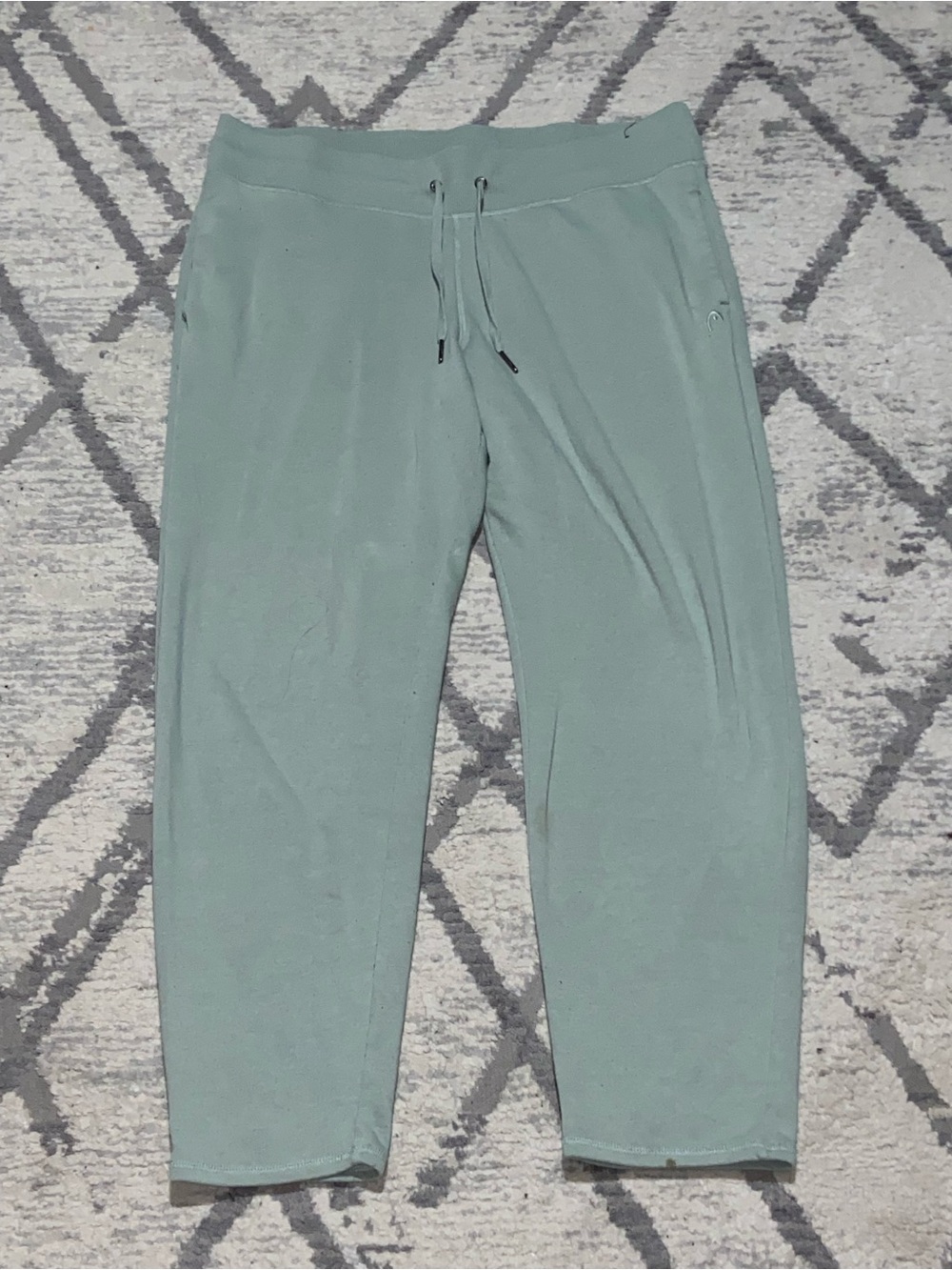 Women's Sage Green Drawstring Waist Jumpsuit